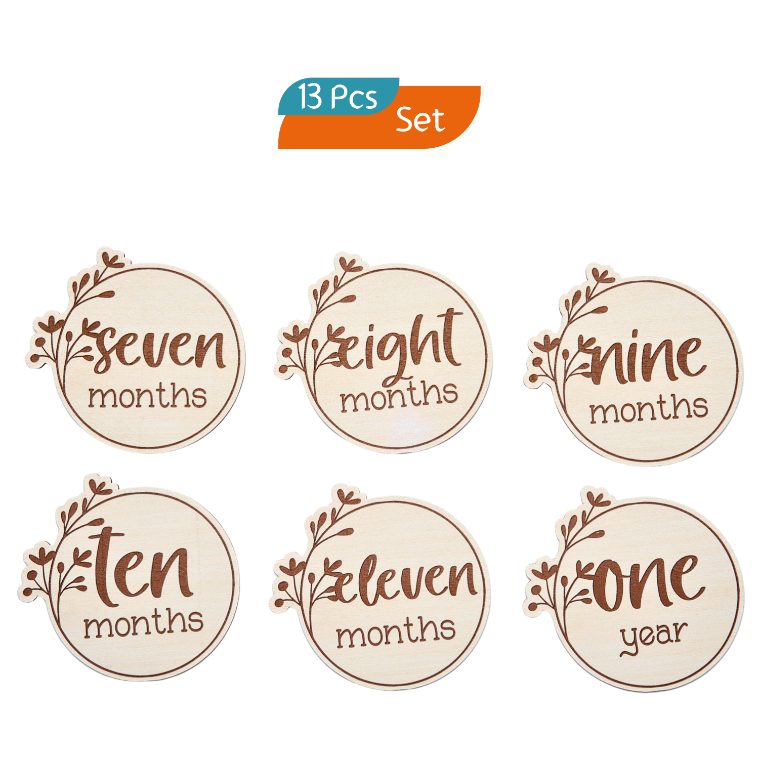 Baby Milestone Discs Set - Boho