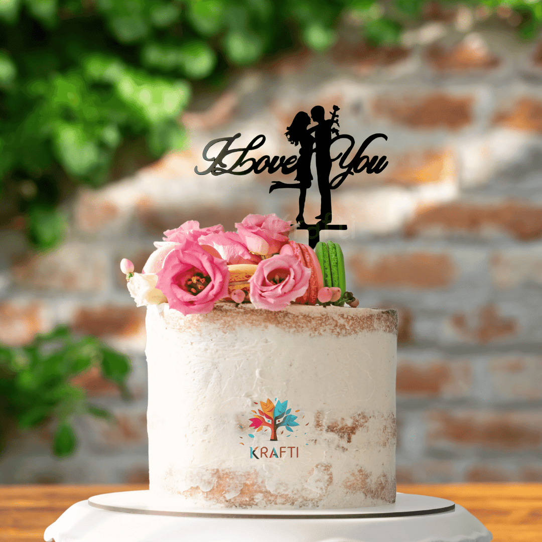 Abstract Couple outlet Embracing Wedding Cake Topper Gift